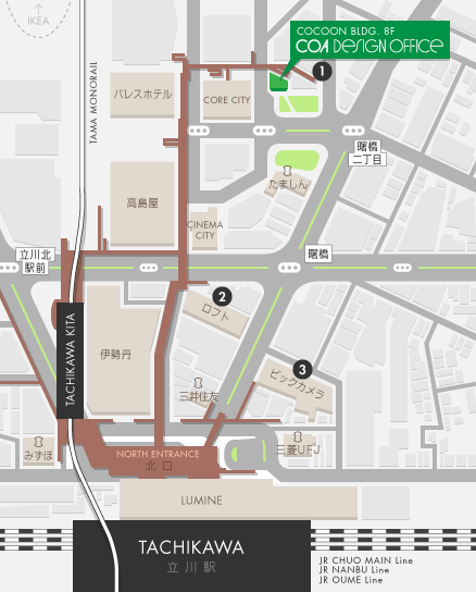 ACCESS MAP